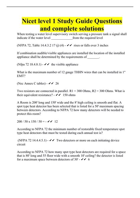 how hard is the nicet test|nicet level 1 study guide.